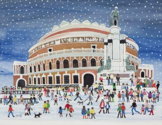 Royal Albert Hall, London (w/c on paper) | Obraz na stenu