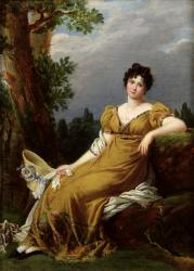 Portrait of a Seated Woman (oil on canvas) | Obraz na stenu