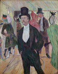 Monsieur Fourcade, 1889 (gouache & pastel on cardboard) | Obraz na stenu