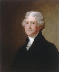 Thomas Jefferson, c.1821 (oil on wood) | Obraz na stenu