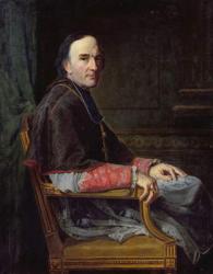 Georges Darboy (1813-71) Archbishop of Paris, 1878 (oil on canvas) | Obraz na stenu