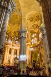 Malaga, Costa del Sol, Spain. Cathedral. (photo) | Obraz na stenu