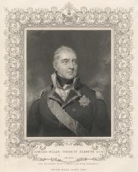 Admiral Sir Edward Pellew, c.1810 (engraving) | Obraz na stenu