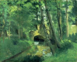 The Little Bridge, Pontoise, 1875 | Obraz na stenu