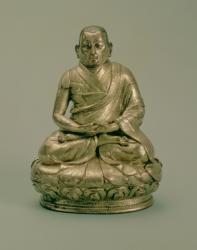 Sonam Gyatso (1543-89), Third Dalai Lama, 16th-17th century (gilded copper) | Obraz na stenu