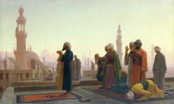 The Prayer, 1865 (oil on panel) | Obraz na stenu
