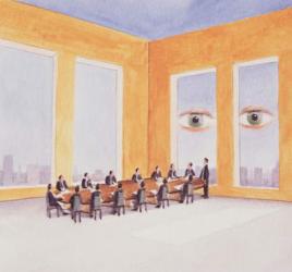 Corporate Governance, 2003 (acrylic on paper) | Obraz na stenu
