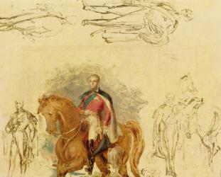 Studies for the Duke of Wellington (1769-1852) (oil on board) | Obraz na stenu