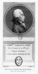 Dominique-Joseph, Comte de Garat (engraving) | Obraz na stenu