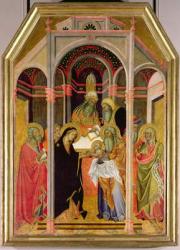 The Presentation in the Temple (oil on panel) | Obraz na stenu