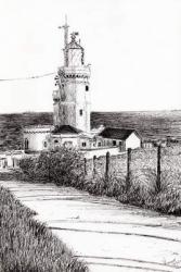 Lighthouse Isle of Wight, 2010, (ink on paper) | Obraz na stenu