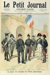 The Centenary of the Ecole Polytechnique, from the front page of the illustrated supplement of 'Le Petit Journal, 2nd April 1894 (colour litho) | Obraz na stenu