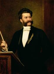 Johann Strauss the Younger, 1888 | Obraz na stenu