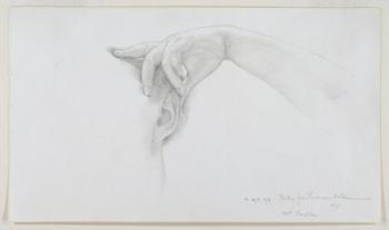 Study for 'Thermaie Antoniniane', 1899 (pencil on paper) | Obraz na stenu