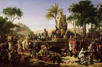 Troops halted on the Banks of the Nile, 2nd February 1799, 1812 (oil on canvas) | Obraz na stenu