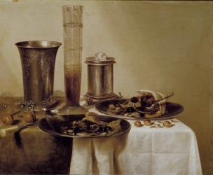 The Dessert, 1637 (oil on panel) | Obraz na stenu