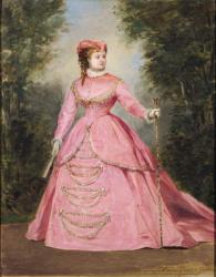 Hortense Schneider (1838-1920) 1868 (oil on canvas) | Obraz na stenu