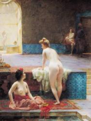 The Turkish Bath, 1896 (oil on canvas) | Obraz na stenu