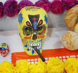 Mexican Day of the Dead figures. (photo) | Obraz na stenu