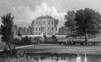 Wivenhoe Park, Essex, 1835 (engraving) | Obraz na stenu