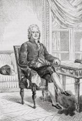 Portrait of Charles Maurice Talleyrand-Perigord (1754-1838) (engraving) | Obraz na stenu