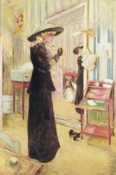 Charlotte Lysès, 1912 (pastel on canvas) | Obraz na stenu