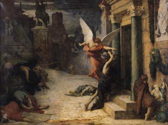 The Plague in Rome, 1869 (oil on canvas) | Obraz na stenu
