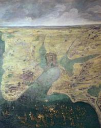 Siege of La Rochelle, 10th August 1627-28th October 1628 (oil on canvas) | Obraz na stenu