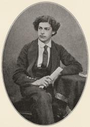 Sir Arthur Seymour Sullivan, 1842 1900, when a student. English composer best known for his operatic collaborations with W. S. Gilbert. From The Strand Magazine published 1897. | Obraz na stenu