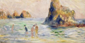 Moulin Huet Bay, Guernsey, c.1883 (oil on canvas) | Obraz na stenu