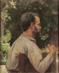 Head of a Man, Monsieur Etienne Devismes, 1882 (oil on canvas) | Obraz na stenu