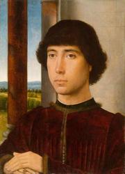 Portrait of a Young Man, c.1470-75 (oil on panel) | Obraz na stenu