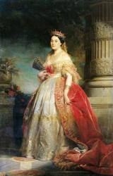 Mathilde Laetitia Wilhelmine Bonaparte (1820-1904) 1861 (oil on canvas) | Obraz na stenu
