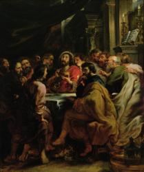 The Last Supper, 1630-32 (oil on canvas) | Obraz na stenu