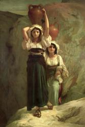 The Girls of Alvito, 1855 (oil on canvas) | Obraz na stenu