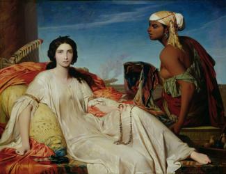 Odalisque, 1844 (oil on canvas) | Obraz na stenu