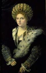 Portrait of Isabella d'Este (1474-1539) | Obraz na stenu