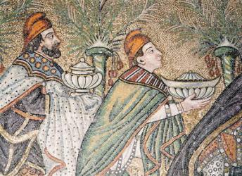 Two Magi (mosaic) (detail of 322564) | Obraz na stenu