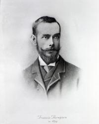 Francis Thompson, engraved by Emery Walker, 1894 (engraving) | Obraz na stenu