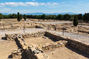 Empuries also known as Ampurias, Spain (photo) | Obraz na stenu