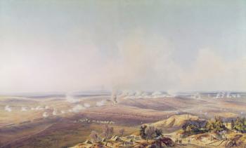 The Battle of Austerlitz, 2nd December 1805, Ten O'Clock, 1835 (w/c on paper) | Obraz na stenu