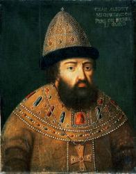 Portrait of Tsar Alexei I Mihailovitch (1629-76) (oil on canvas) | Obraz na stenu