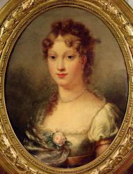 Portrait of Marie-Louise de Hapsburg-Lorraine (1791-1847) (oil on canvas) | Obraz na stenu