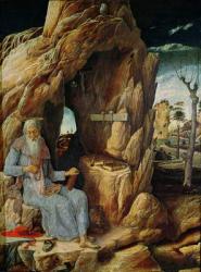 St. Jerome (oil on panel) | Obraz na stenu