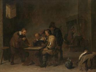 The Gamblers, c.1640 (oil on panel) | Obraz na stenu