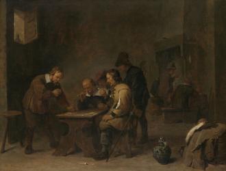 The Gamblers, c.1640 (oil on panel) | Obraz na stenu