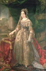 Queen Isabella II (1830-1904) 1843 (oil on canvas) | Obraz na stenu