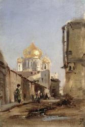 Study of Tobolsk, 1842 (oil on canvas) | Obraz na stenu