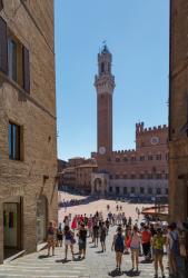 Piazza del Campo, Siena, Tuscany, Italy (photo) | Obraz na stenu