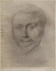 Leonce Benedite, 1899 (silverpoint on paper) | Obraz na stenu